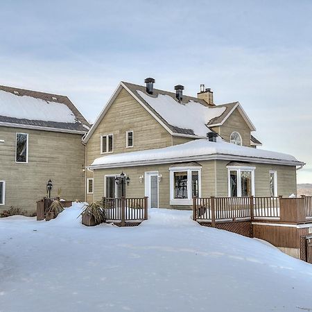 Вилла Gorgeous View 10 Min To Massif Hot Tub And Garage Бэ-Сен-Поль Экстерьер фото