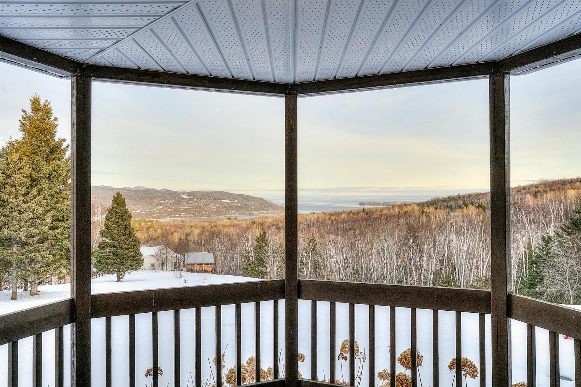 Вилла Gorgeous View 10 Min To Massif Hot Tub And Garage Бэ-Сен-Поль Экстерьер фото